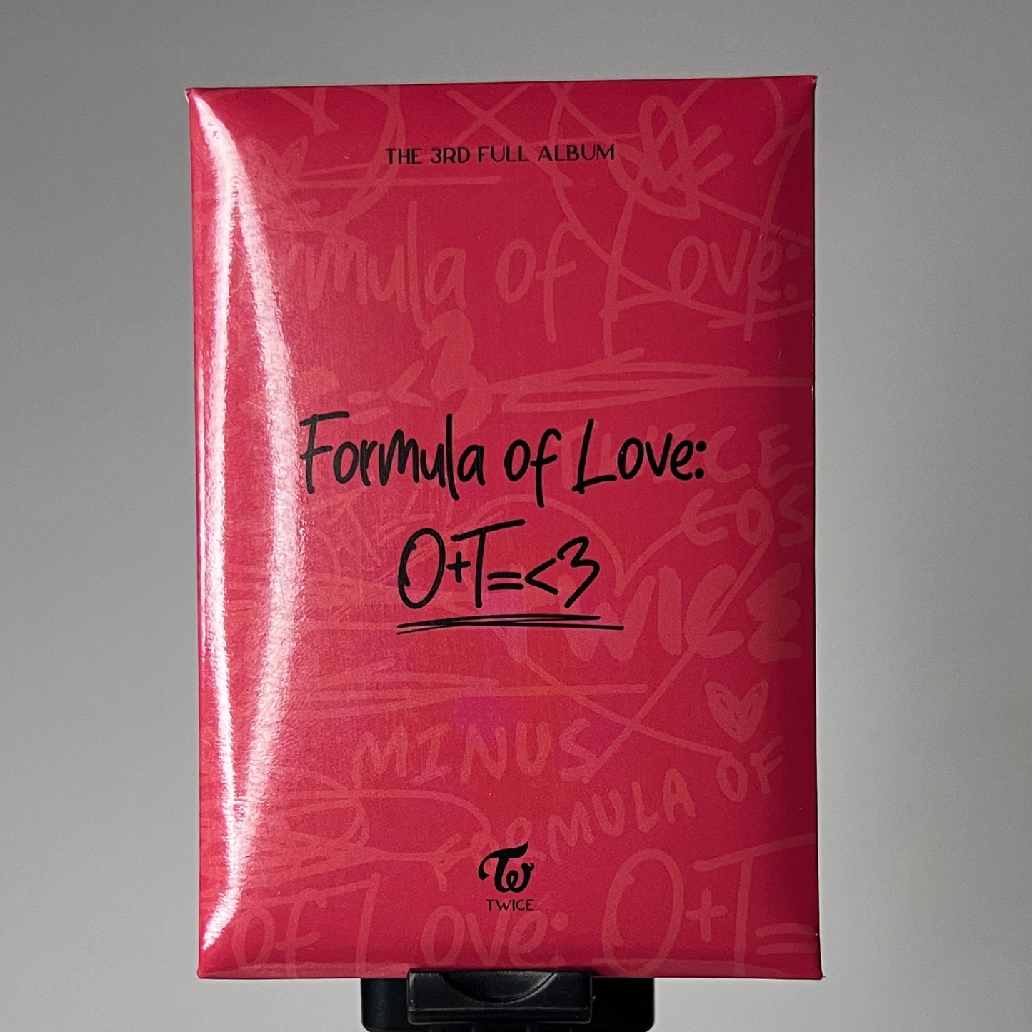 TWICE - Formula Of Love: O+T=＜3 (Ver. Break It) Official Pre-order Benefit