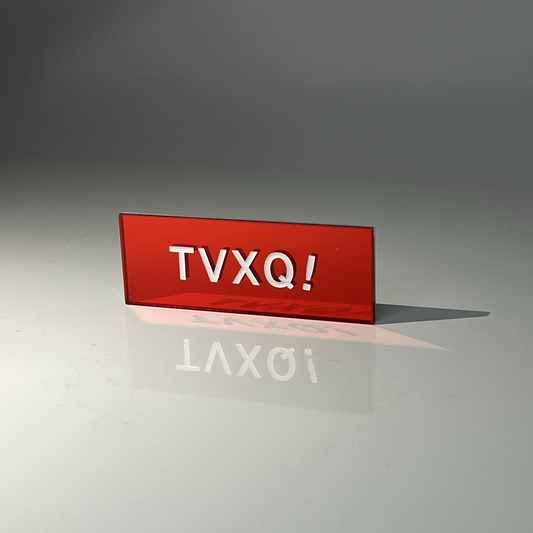 TVXQ Name Badge